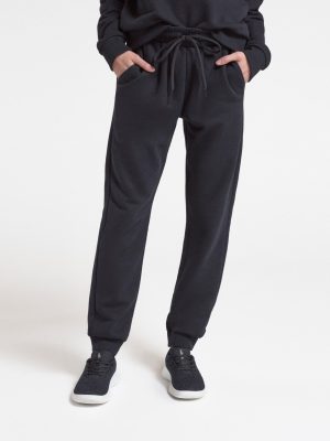 Women's Merino Blend Sweatpant - True Black