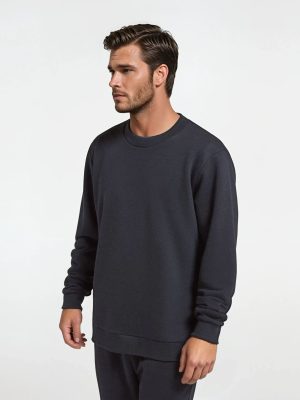Men's Merino Blend Sweatshirt - True Black
