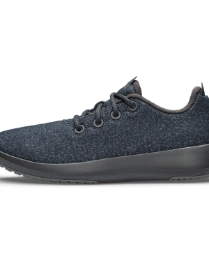 Women's Wool Runner Mizzle - Natural Black (Natural Black Sole)