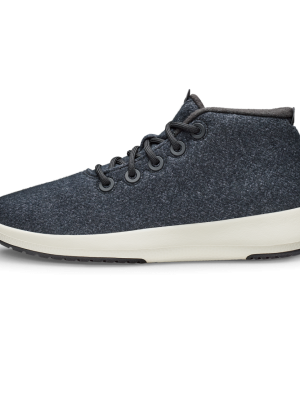 Men's Wool Runner-up Mizzle - Natural Black (Natural White Sole)
