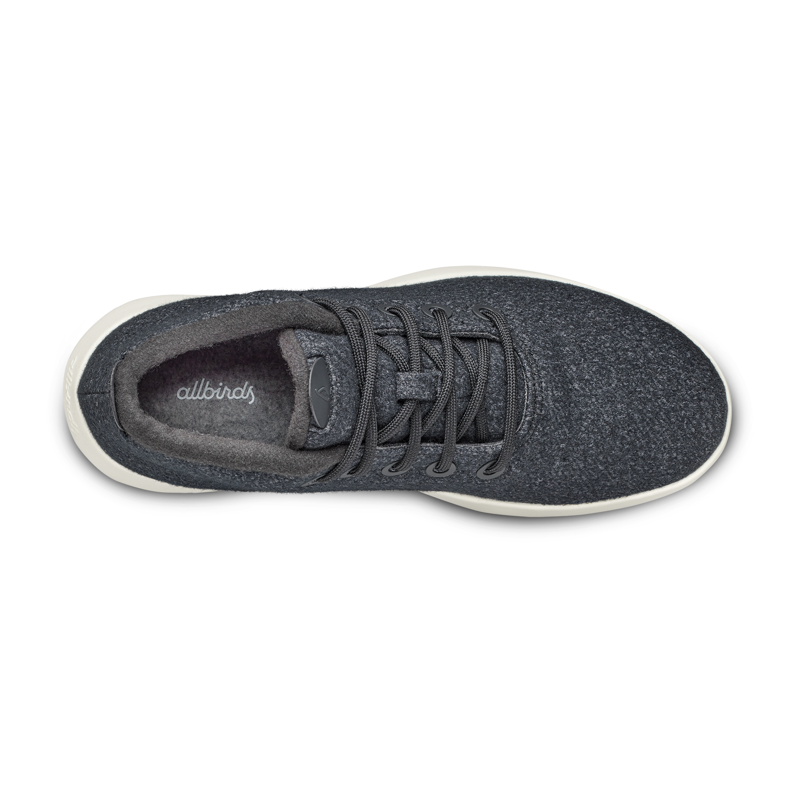 Women's Wool Runner-up Mizzle - Natural Black (Natural White Sole) - Image 3