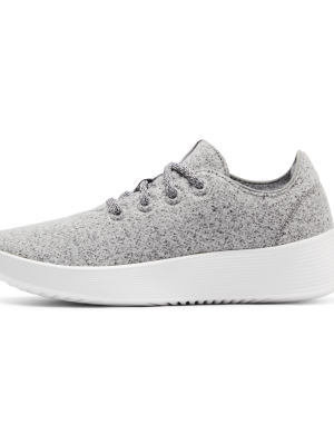 Men's Wool Runner Go - Medium Grey (Blizzard Sole)