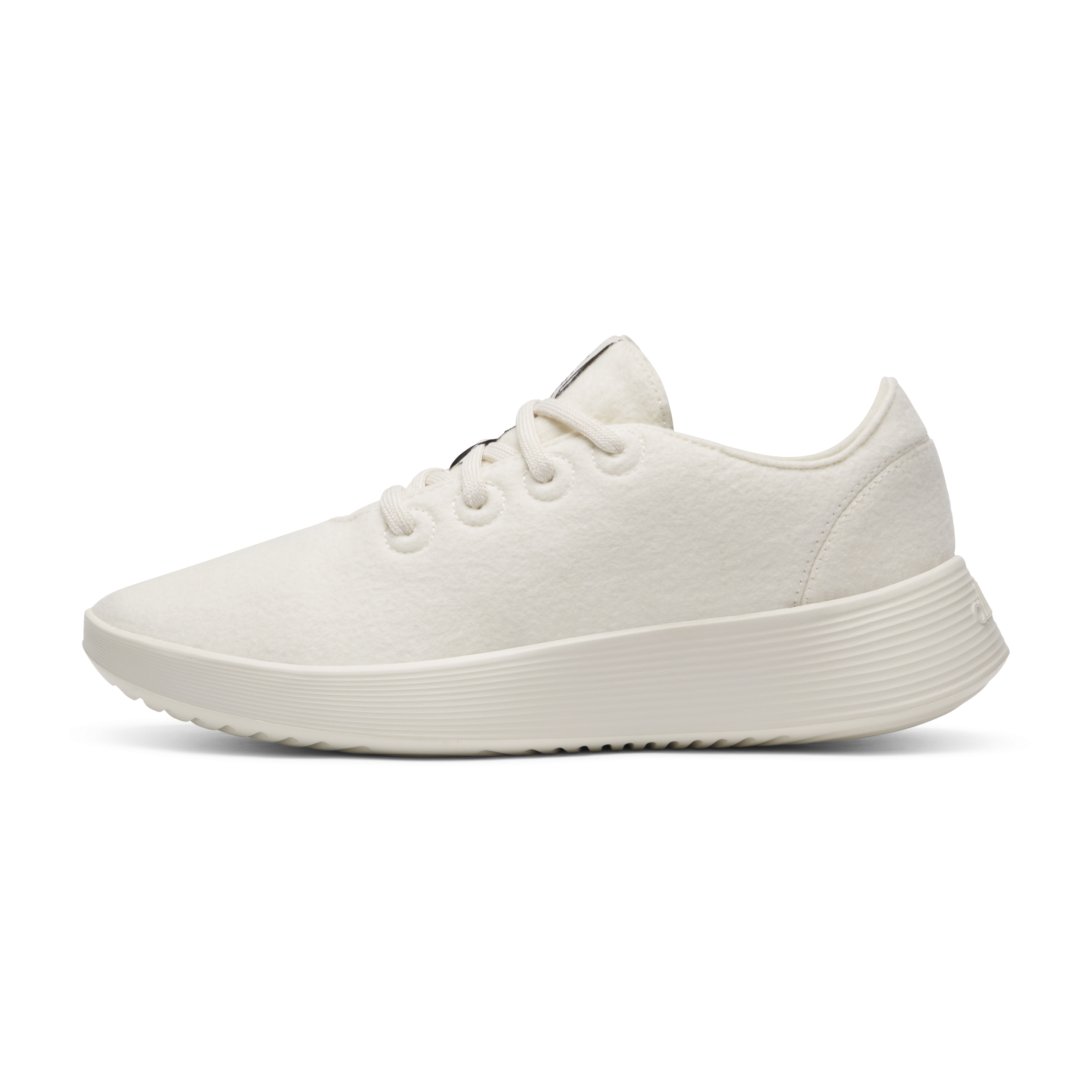 Women's Wool Runner Go - Natural White (Natural White Sole)