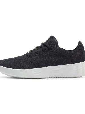 Men's Wool Runner Go - Natural Black (Blizzard Sole)