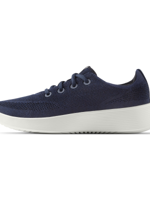 Women's Tree Runner Go - Deep Navy (Blizzard Sole)