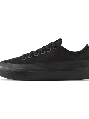 Women's Canvas Pipers - Natural Black (Natural Black Sole) - 1