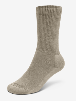 Anytime Crew Sock - Rugged Beige