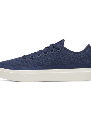 Women's Wool Piper Go - Deep Navy (Natural White Sole)