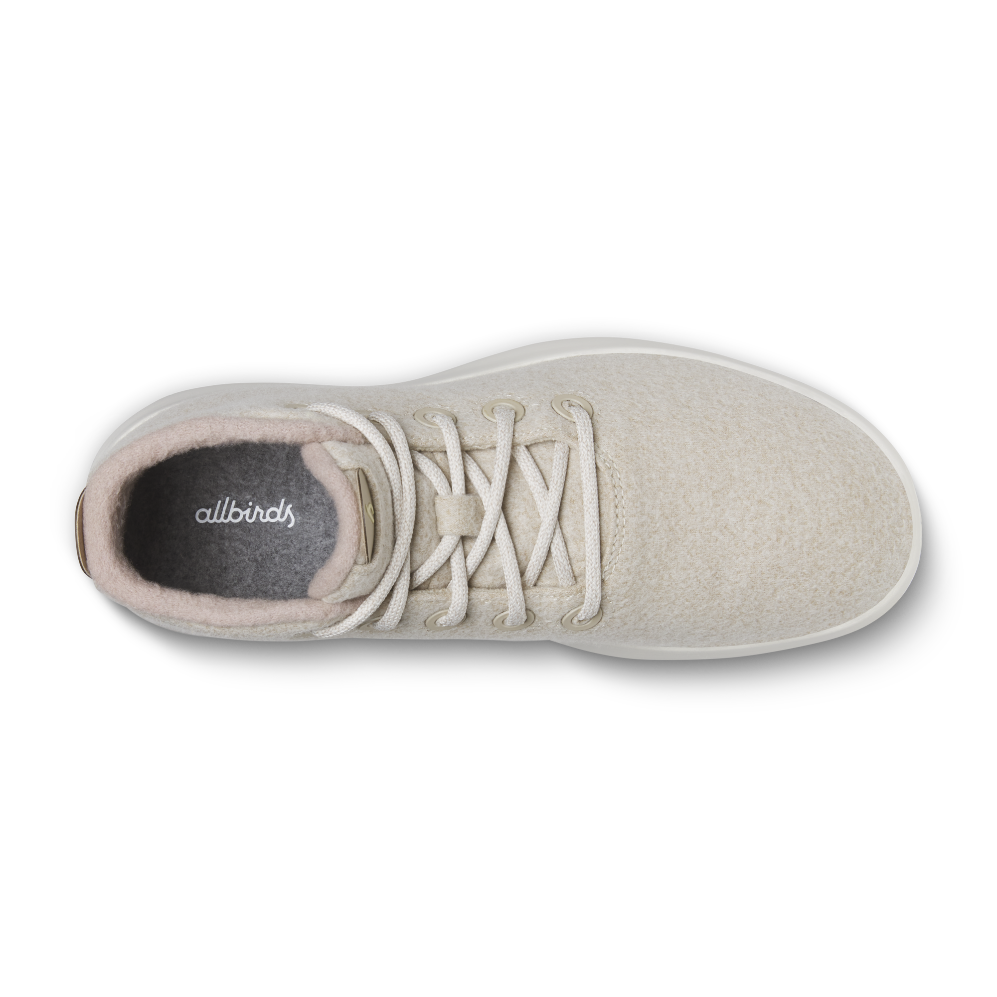 Men's Wool Runner-up Mizzle - Stony Cream (Natural White Sole) - Image 3
