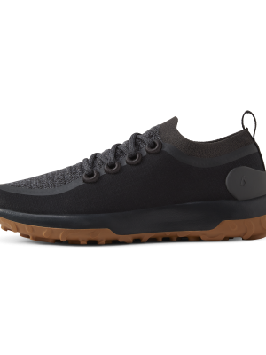 Women's Trail Runner - Natural Black (Rugged Khaki Sole)
