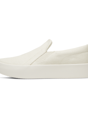 Women's Lounger Lift - Stony Cream (Natural White Sole)