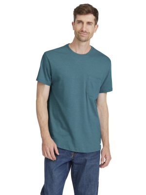 Men's Soft Merino Tee - Chasm Teal