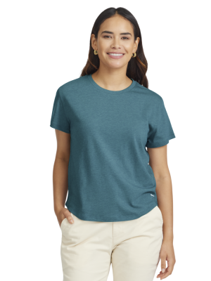 Women's Soft Merino Tee - Chasm Teal