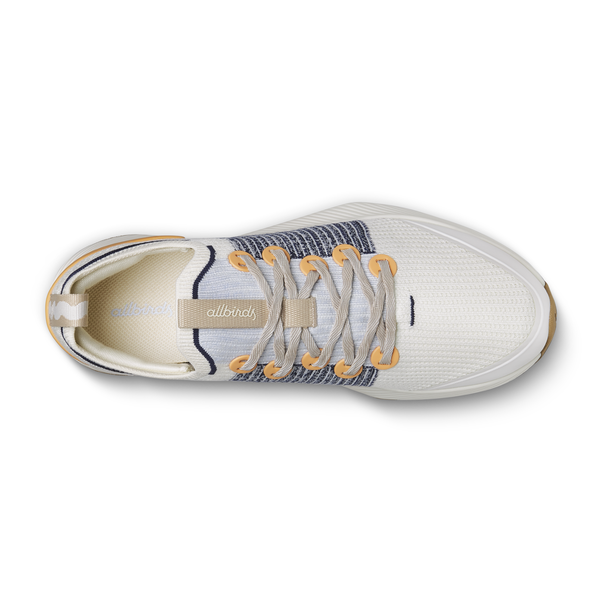 Women's Tree Gliders - Natural White/Hanami Orange (Twilight White Sole) - Image 3