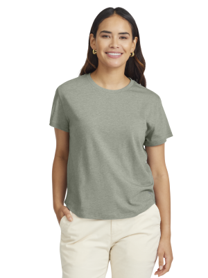 Women's Soft Merino Tee - Hazy Pine