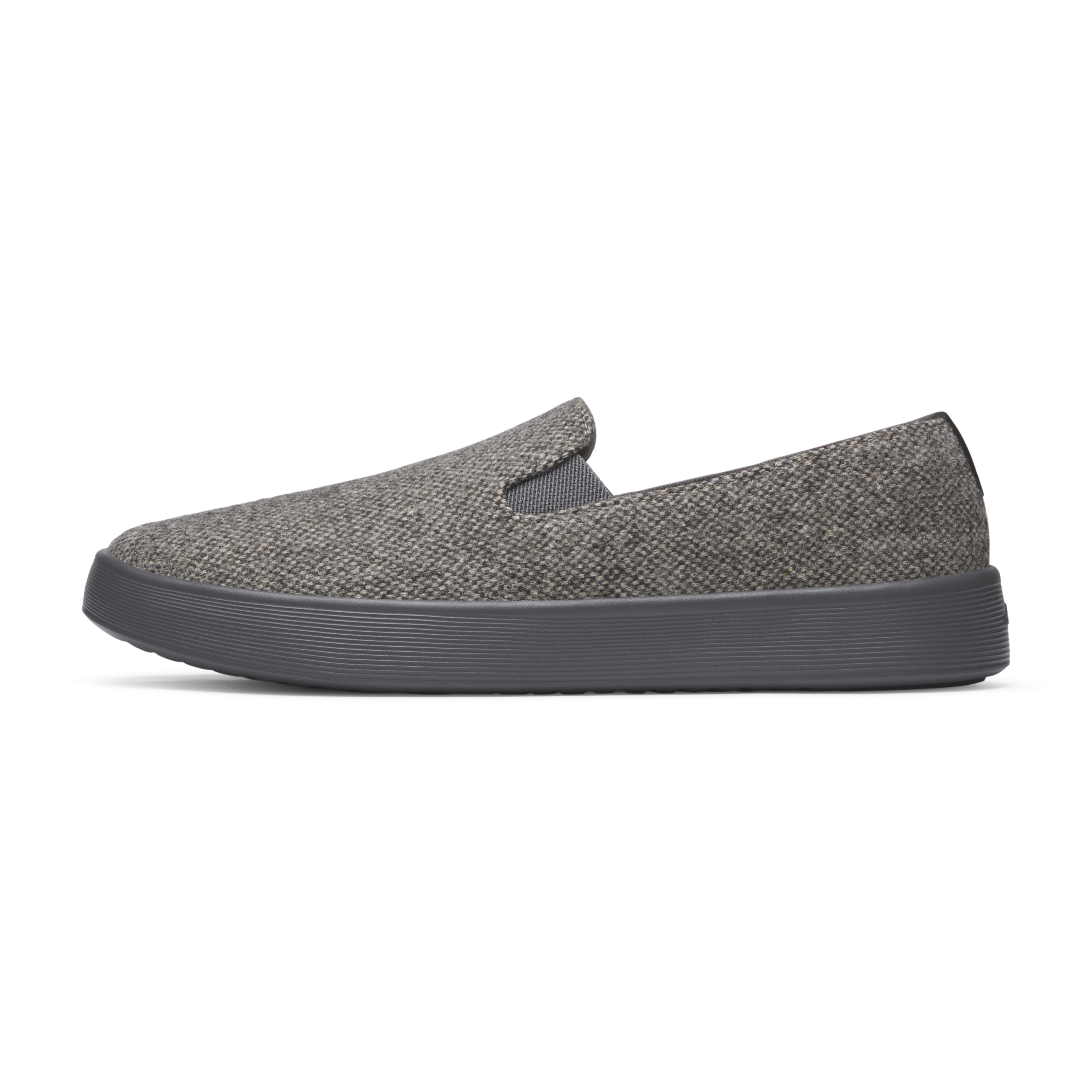 Men's Cruiser Slip On Tweed - Dark Grey (Stormy Grey Sole)
