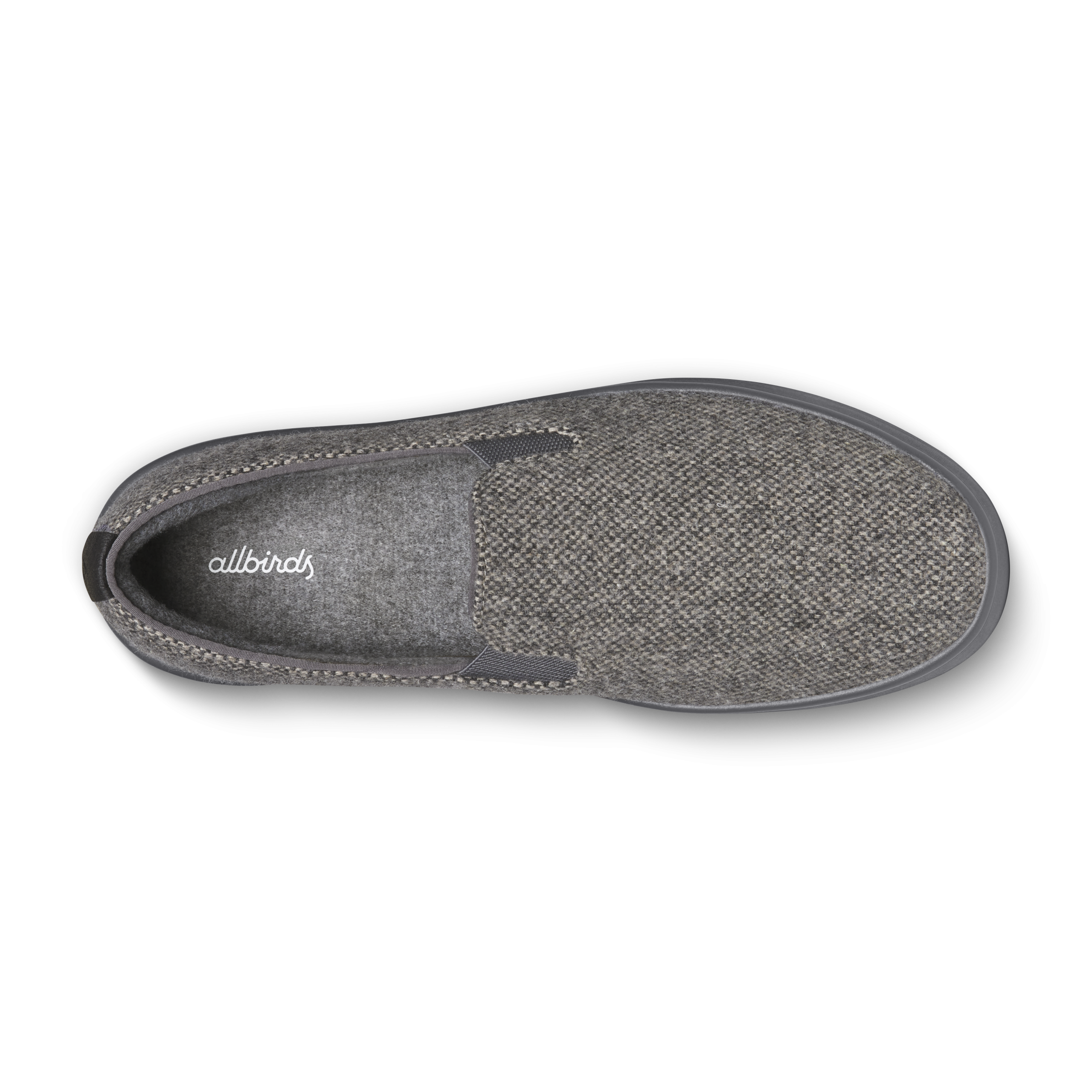 Men's Cruiser Slip On Tweed - Dark Grey (Stormy Grey Sole) - Image 3