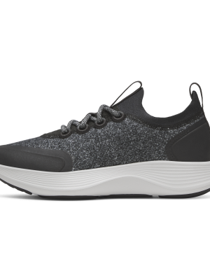 Women's Wool Strider - Dark Grey (Light Grey Sole)
