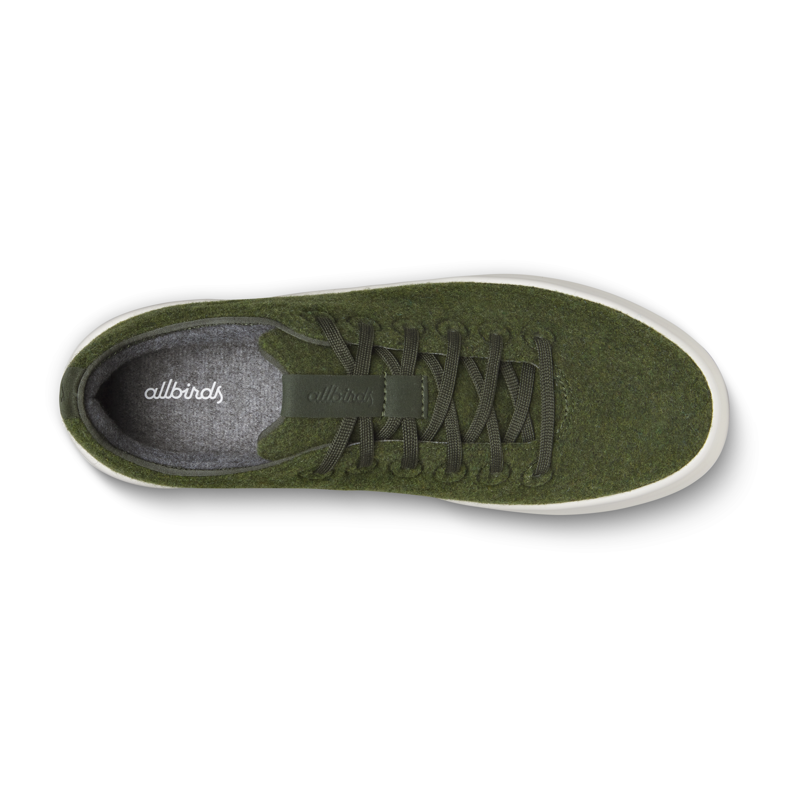 Women's Wool Cruiser - Forest Green (Natural White Sole) - Image 3