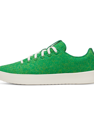 Men's Wool Cruiser - Kelly Green (Natural White Sole)