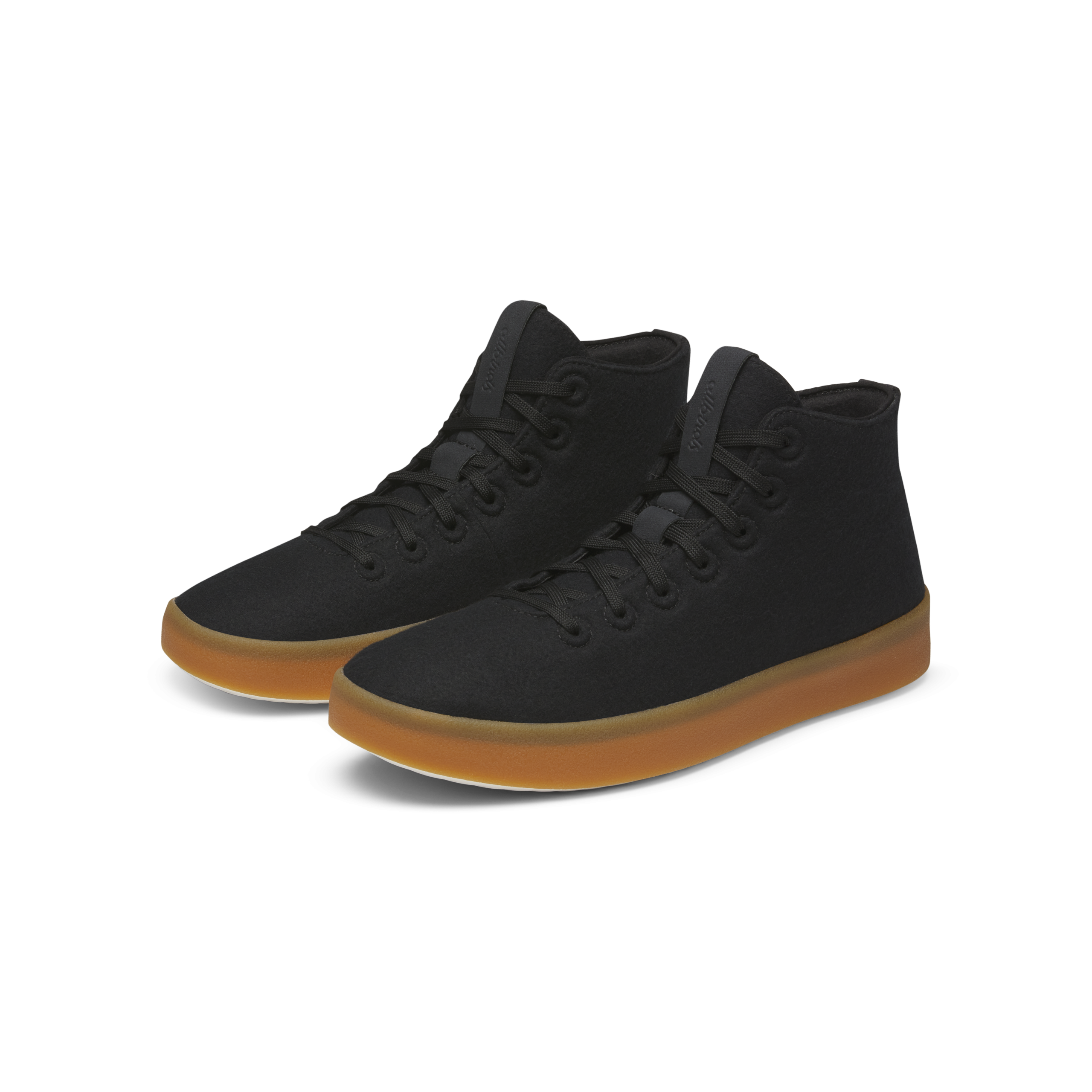 Men's Wool Cruiser Mid Select - Natural Black (Gum Sole) - Image 5