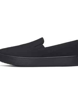Men's Wool Cruiser Slip On - Natural Black (Natural Black Sole)