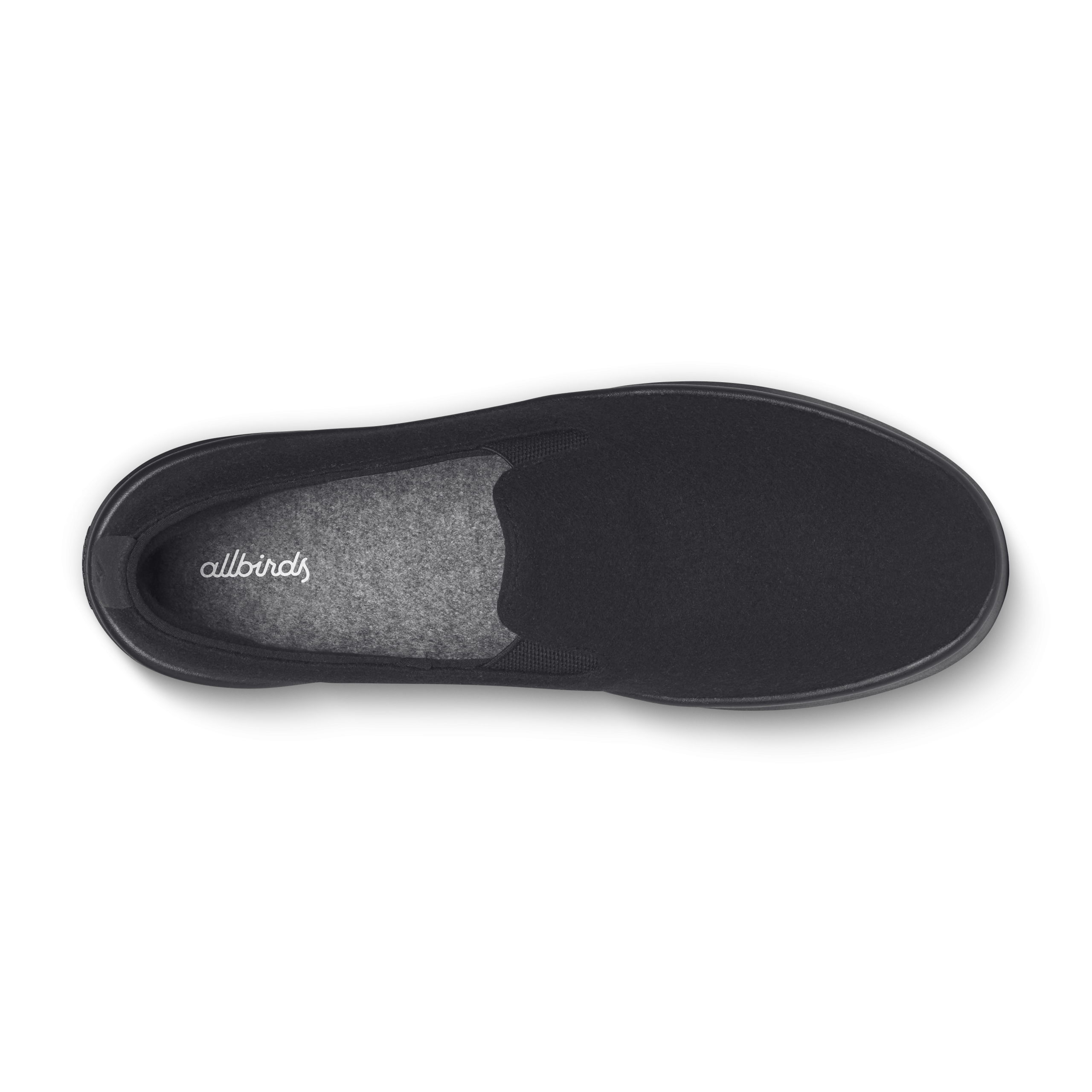 Men's Wool Cruiser Slip On - Natural Black (Natural Black Sole) - Image 3