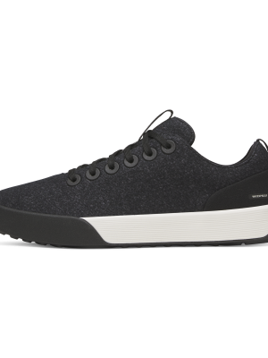 Women's Wool Cruiser Waterproof - Natural Black (Natural White Sole)