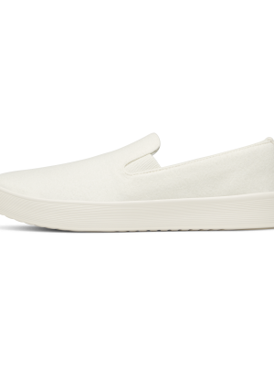 Men's Wool Cruiser Slip On - Natural White (Natural White Sole)