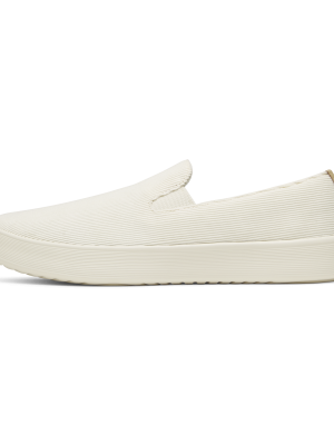 Men's Cruiser Slip On Corduroy - Stony Cream (Stony Cream Sole)