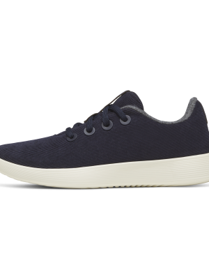 Women's Runner NZ Corduroy - Dark Navy (Stony Cream Sole)