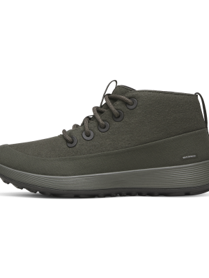 Women's Wool Runner NZ Mid Waterproof - Dark Jungle (Dark Jungle Sole)