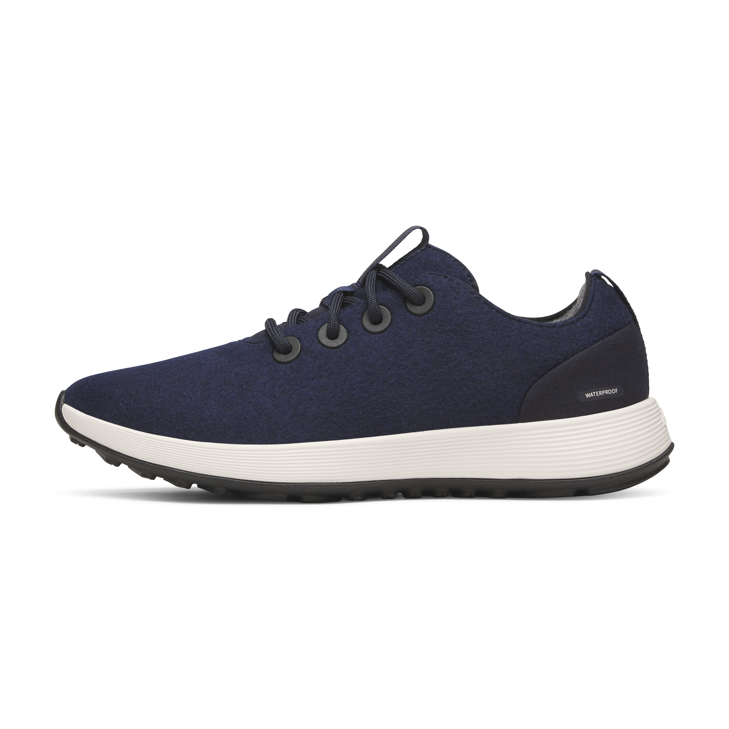 Women's Wool Runner NZ Waterproof - Dark Navy (Natural White Sole)