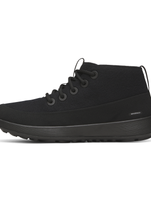 Men's Wool Runner NZ Mid Waterproof - Natural Black (Natural Black Sole)