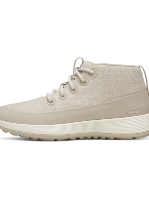 Women's Wool Runner NZ Mid Waterproof - Stony Cream/Rugged Beige (Stony Cream Sole)