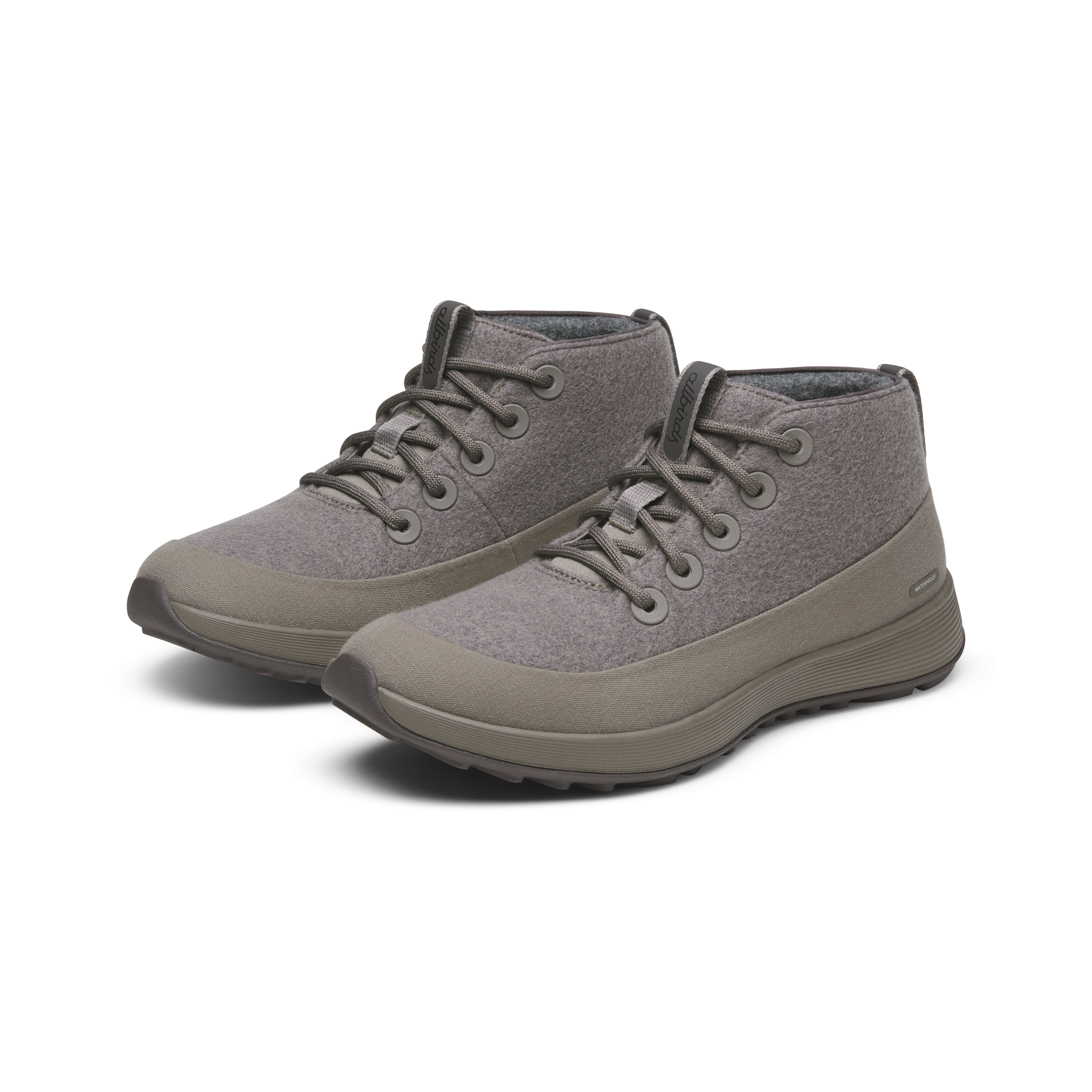 Women's Wool Runner NZ Mid Waterproof - Weathered Brown (Weathered Brown Sole) - Image 5