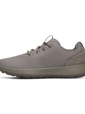 Men's Wool Runner NZ Waterproof - Weathered Brown (Weathered Brown Sole)