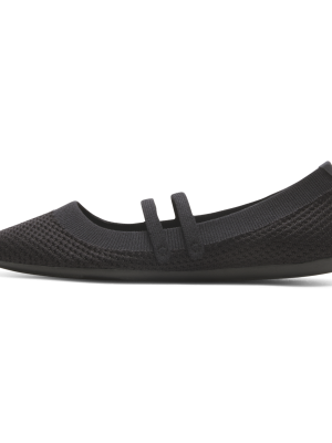 Women's Breezer Mary Jane - Natural Black (Natural Black Sole)