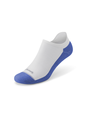 Anytime Ankle Sock - Blizzard/Royal Blue