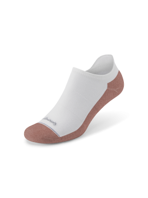 Anytime Ankle Sock - Blizzard/Sienna Blush