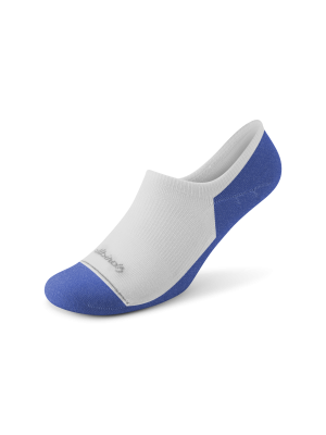 Anytime No Show Sock - Blizzard/Royal Blue