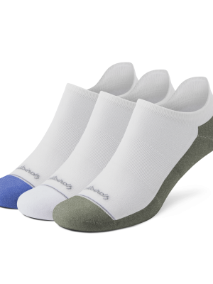 Anytime Ankle Sock 3-Pack - Blizzard/Royal Blue/Thunder Green