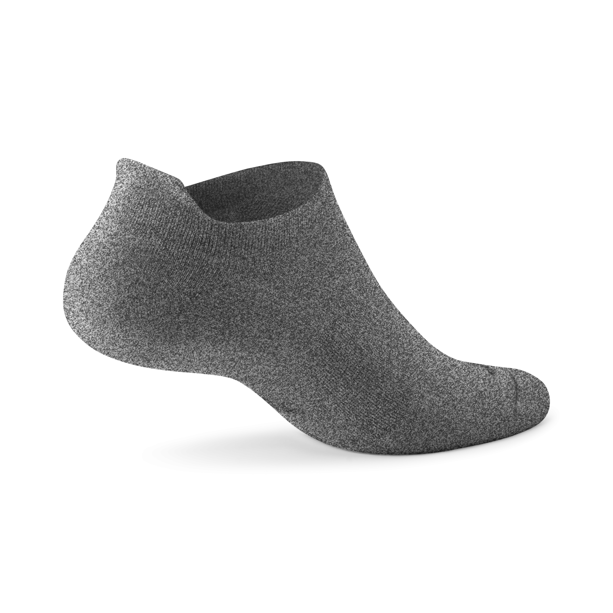 Anytime Ankle Sock - Natural Grey Heather - Image 2