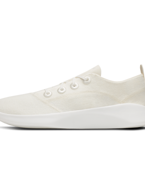 Men's SuperLight Wool Runner - Natural White (Blizzard Sole)