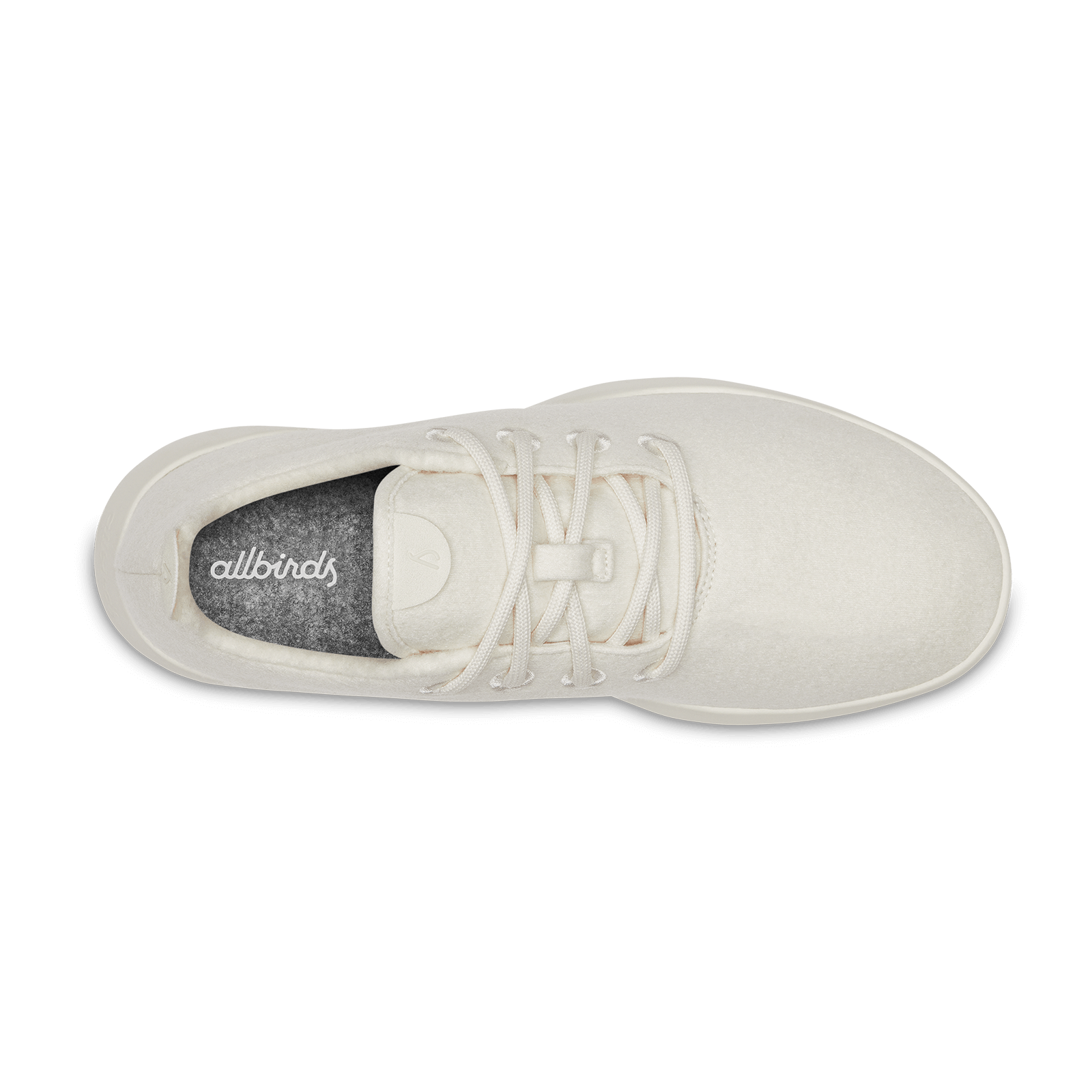 Men's Wool Runner - Natural White (Cream Sole) - Image 3