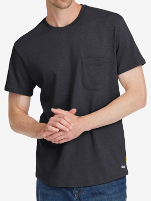 Men's Soft Merino Tee - Natural Black