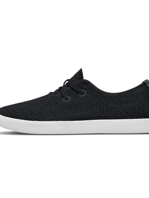 Men's Tree Skipper - Jet Black (White Sole)