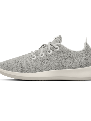 Women's Wool Runner - Dapple Grey (Cream Sole)